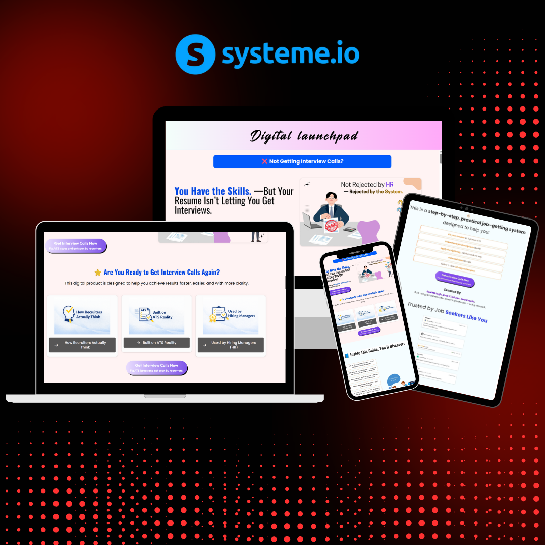 Systeme.io Funnel Template for Selling Digital Product (Copy)